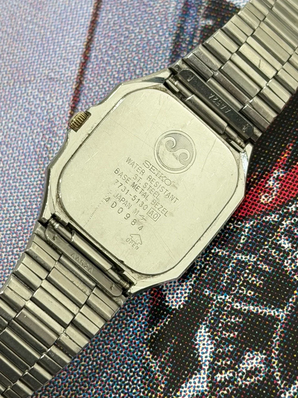 Vintage 1984 Seiko Chronos 7731-5130 Men’s Watch